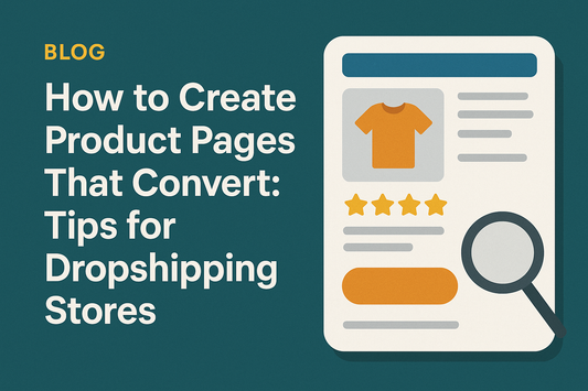 How to Create Product Pages That Convert Tips for Dropshipping Stores