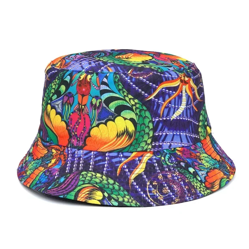 Outfits 2025👕Summer Sun Protection Bucket Hat – Unisex Panama Cap, Hip Hop Style for Men & Women (2025)