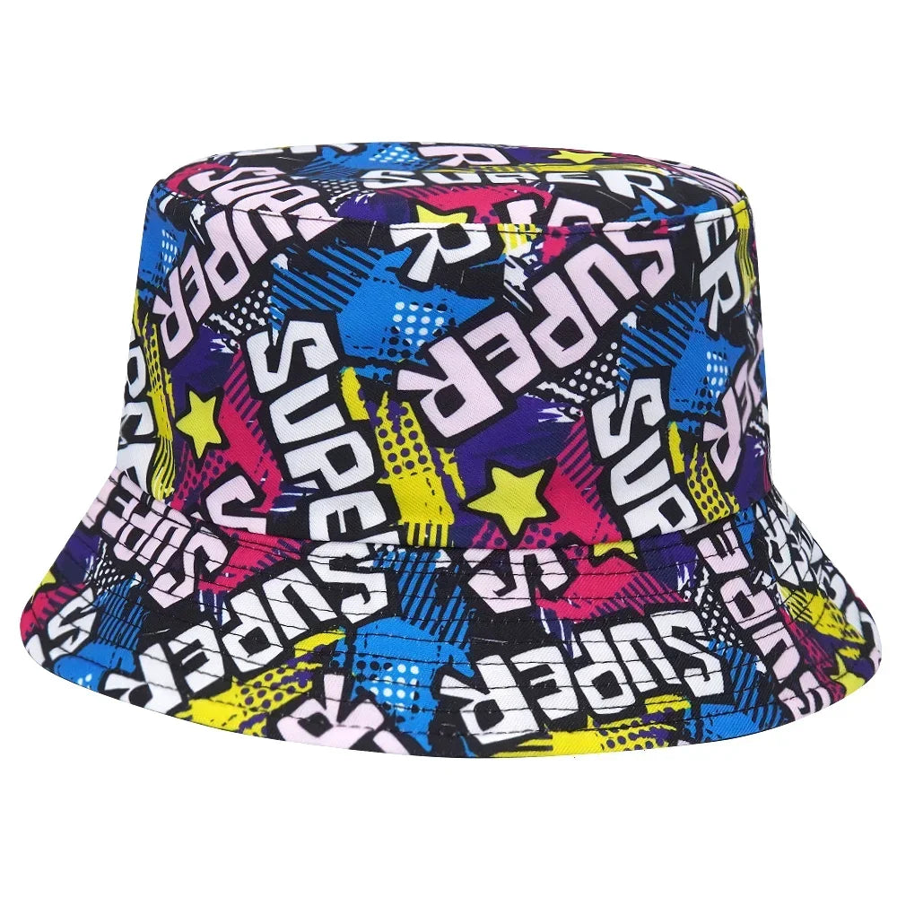 Outfits 2025👕Summer Sun Protection Bucket Hat – Unisex Panama Cap, Hip Hop Style for Men & Women (2025)