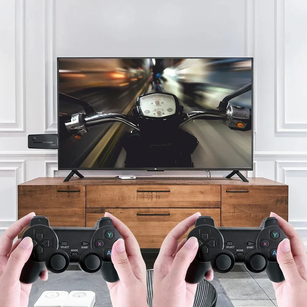 4K Game Console – Experience Over 10,000 Classic Games on One Device!