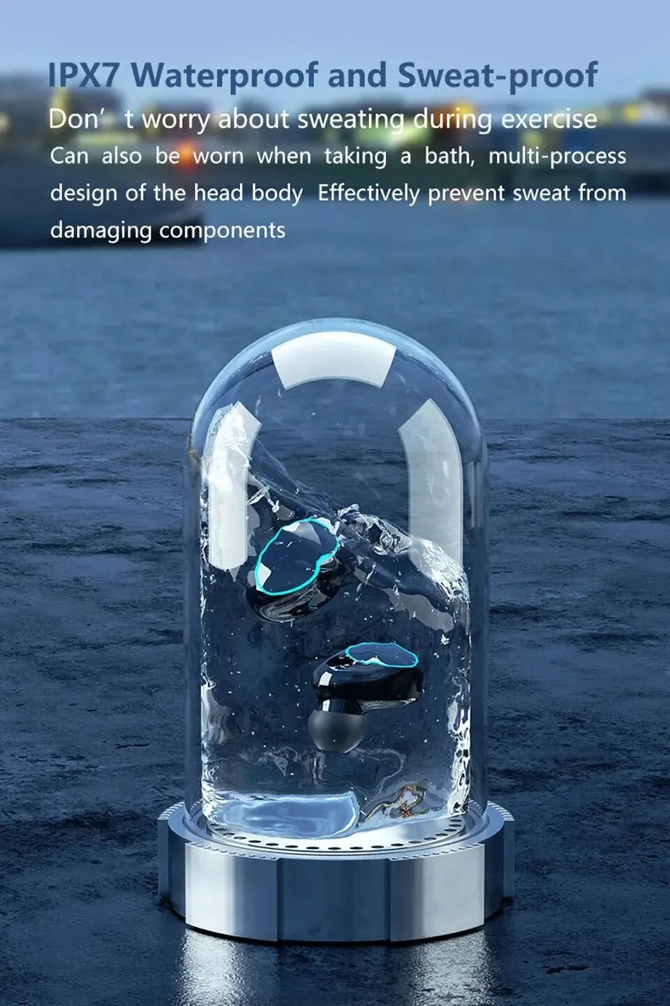 Hot sale 60% today🎁 Ultra-light waterproof wireless headphones