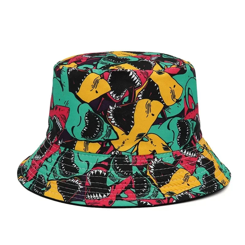 Outfits 2025👕Summer Sun Protection Bucket Hat – Unisex Panama Cap, Hip Hop Style for Men & Women (2025)