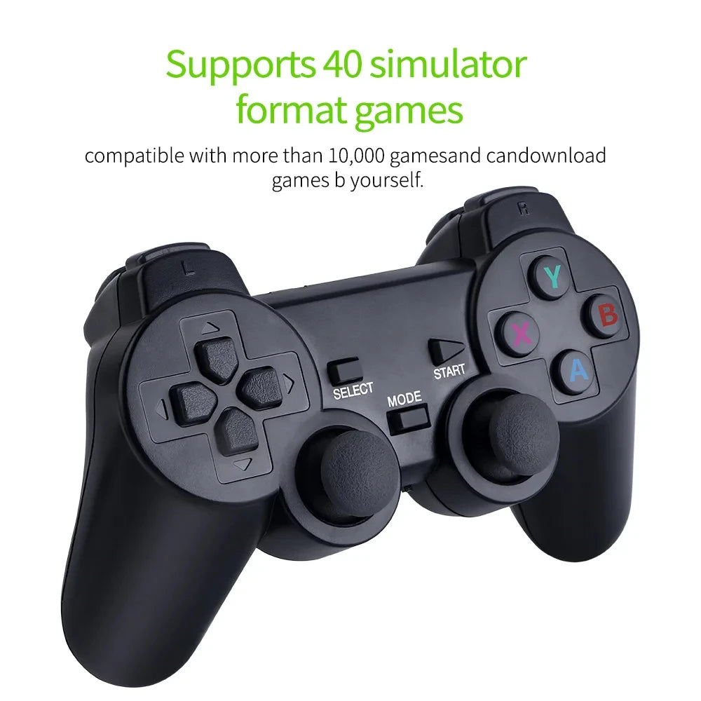 4K Game Console – Experience Over 10,000 Classic Games on One Device!