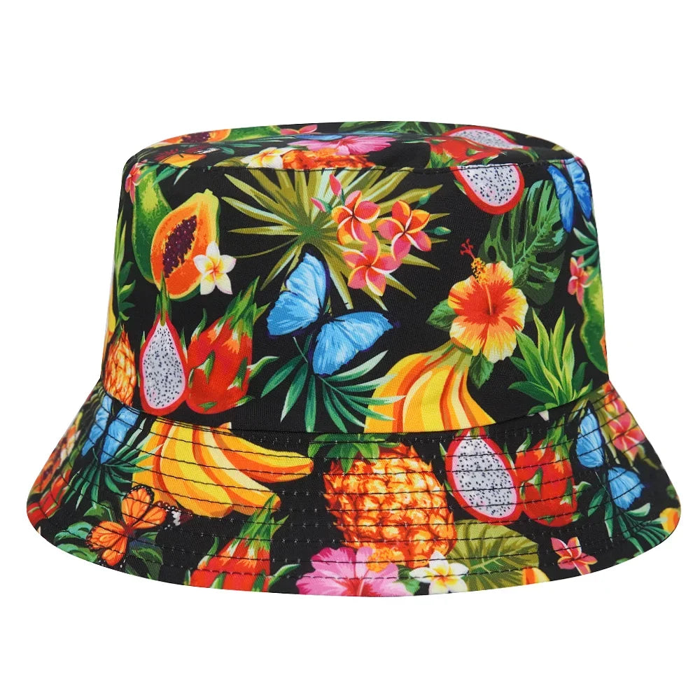 Outfits 2025👕Summer Sun Protection Bucket Hat – Unisex Panama Cap, Hip Hop Style for Men & Women (2025)