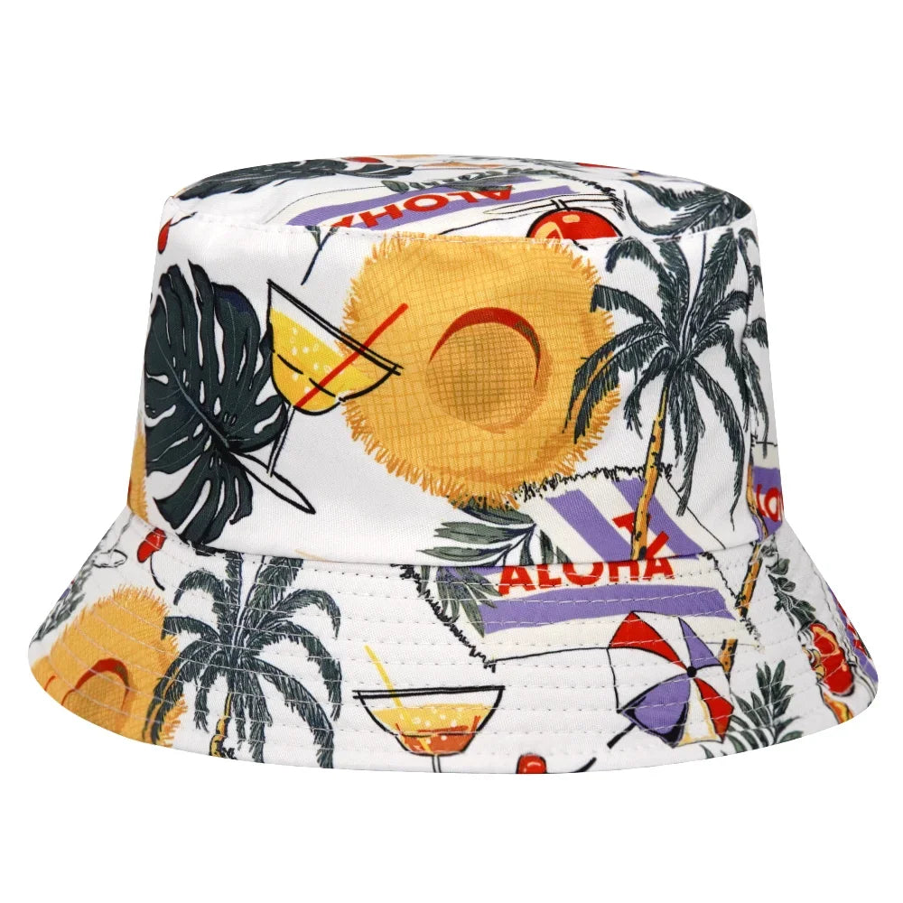 Outfits 2025👕Summer Sun Protection Bucket Hat – Unisex Panama Cap, Hip Hop Style for Men & Women (2025)