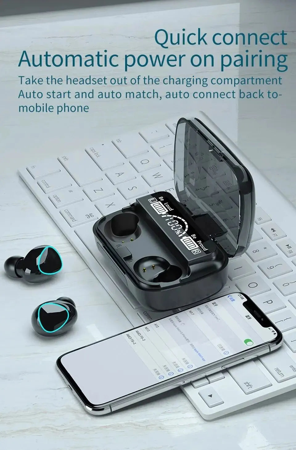 Hot sale 60% today🎁 Ultra-light waterproof wireless headphones