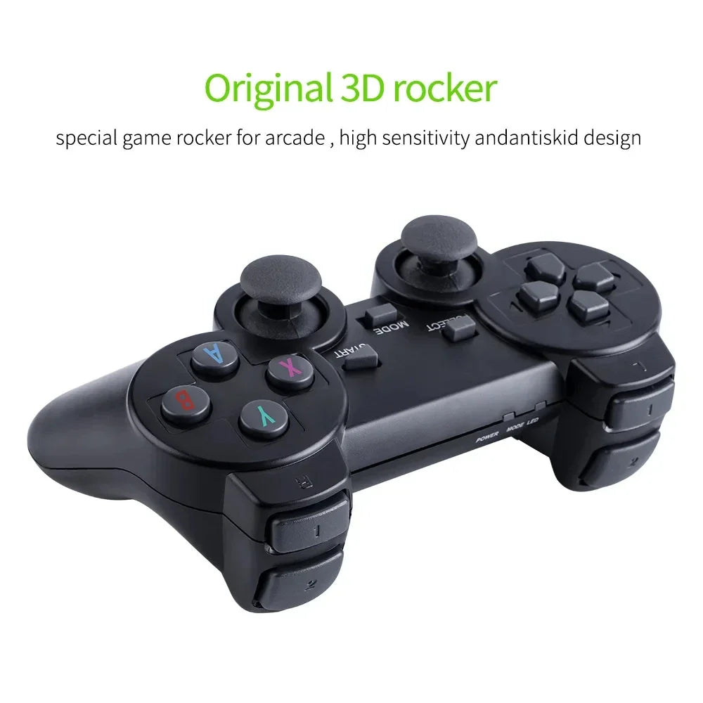 4K Game Console – Experience Over 10,000 Classic Games on One Device!