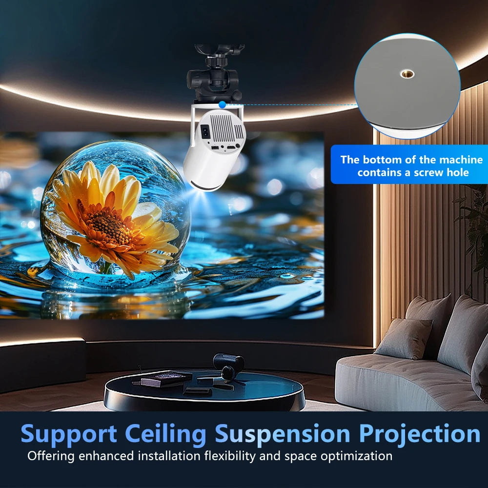 Magcubic HY300 Pro 4K Smart Projector – Android 11, 260 ANSI, Dual WiFi, BT 5.0