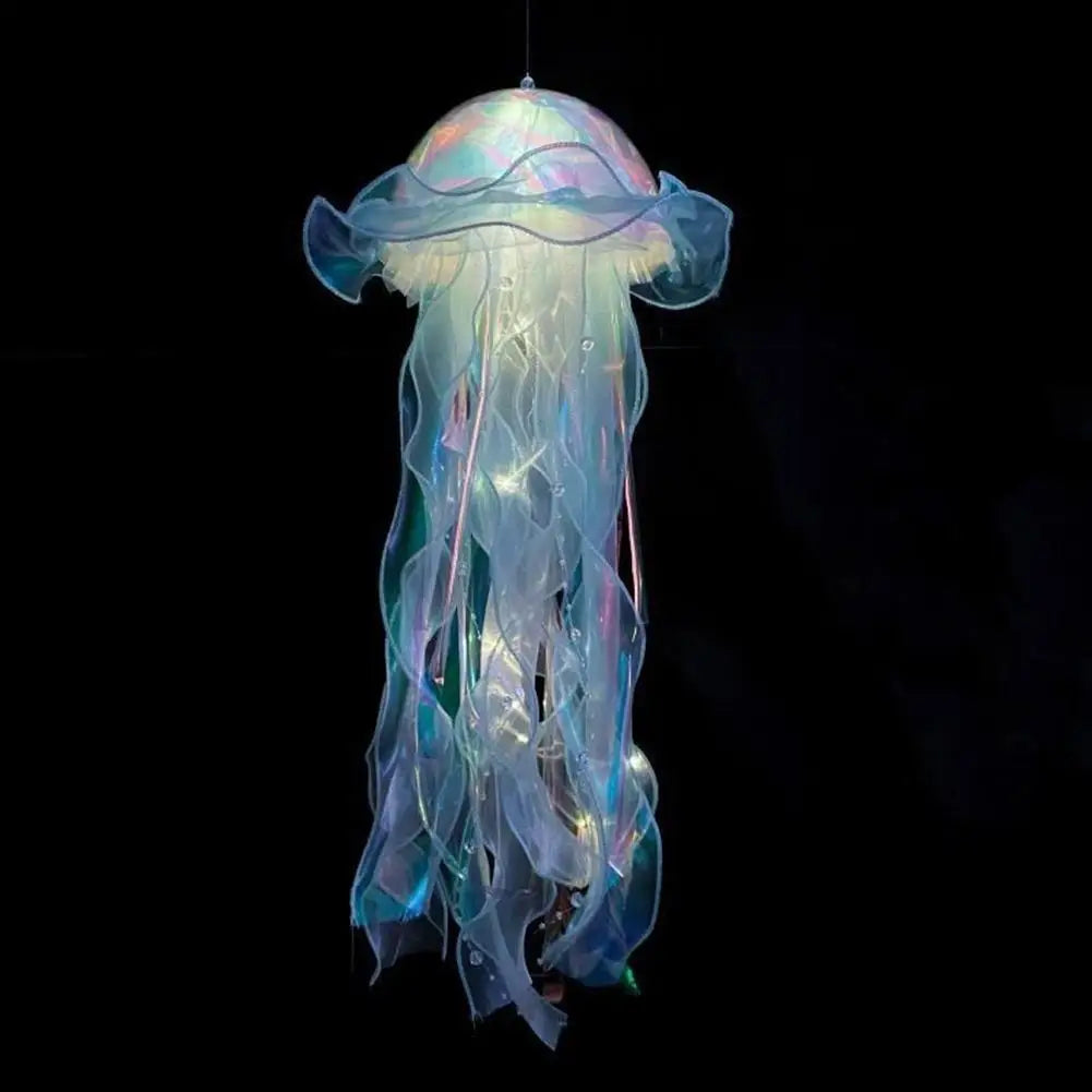 Giftđ5pcs Jellyfish Bedroom Light Lamp â Ribbon Bead Light for Childrenâs Room Decor