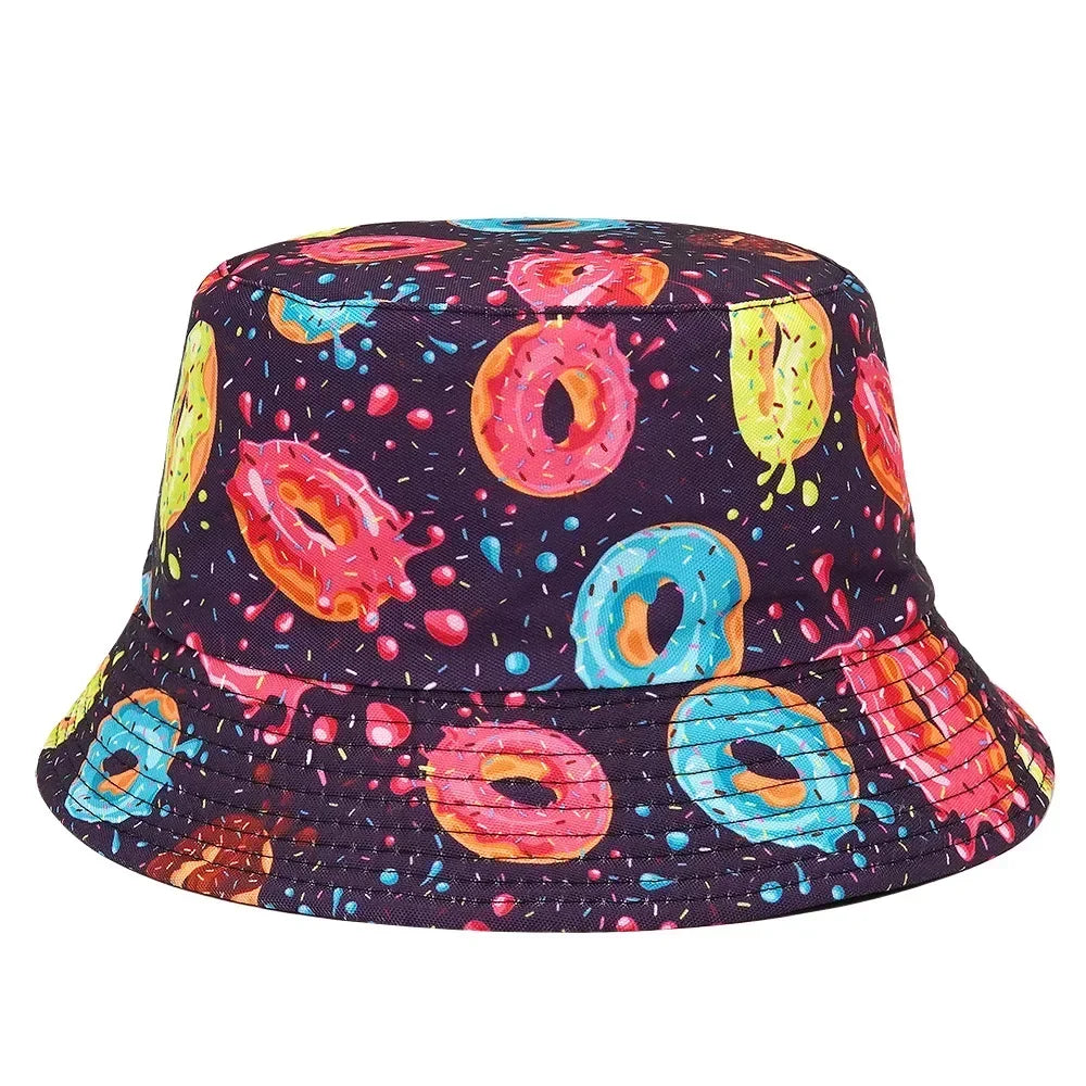 Outfits 2025👕Summer Sun Protection Bucket Hat – Unisex Panama Cap, Hip Hop Style for Men & Women (2025)
