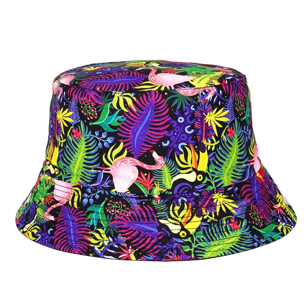 Outfits 2025👕Summer Sun Protection Bucket Hat – Unisex Panama Cap, Hip Hop Style for Men & Women (2025)