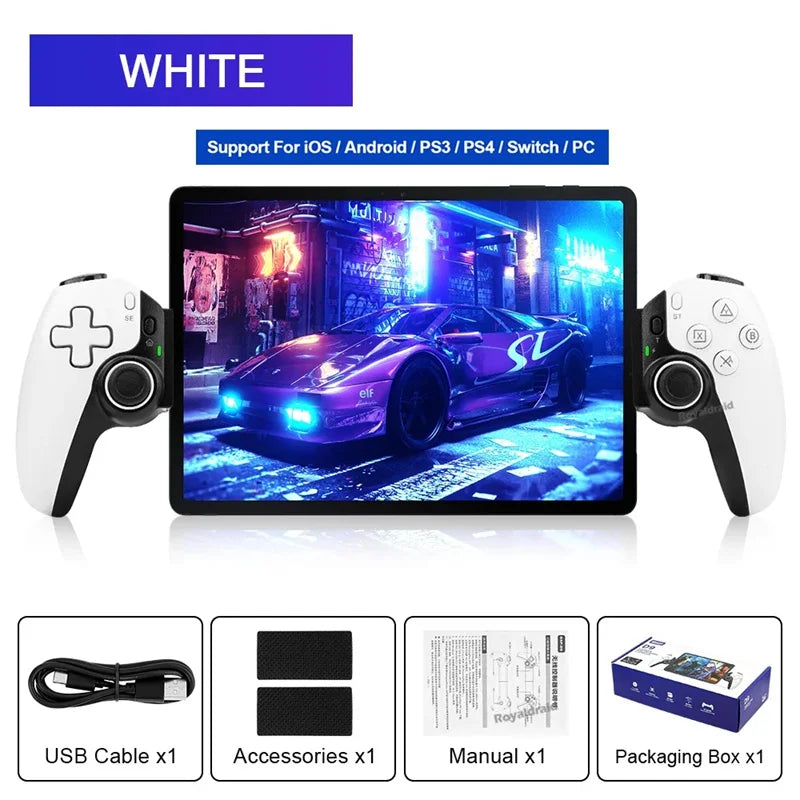 BSP D9 Wireless Handle For Switch Game Bluetooth Stretching Joystick For PS3 PS4 Android IOS Gamepad