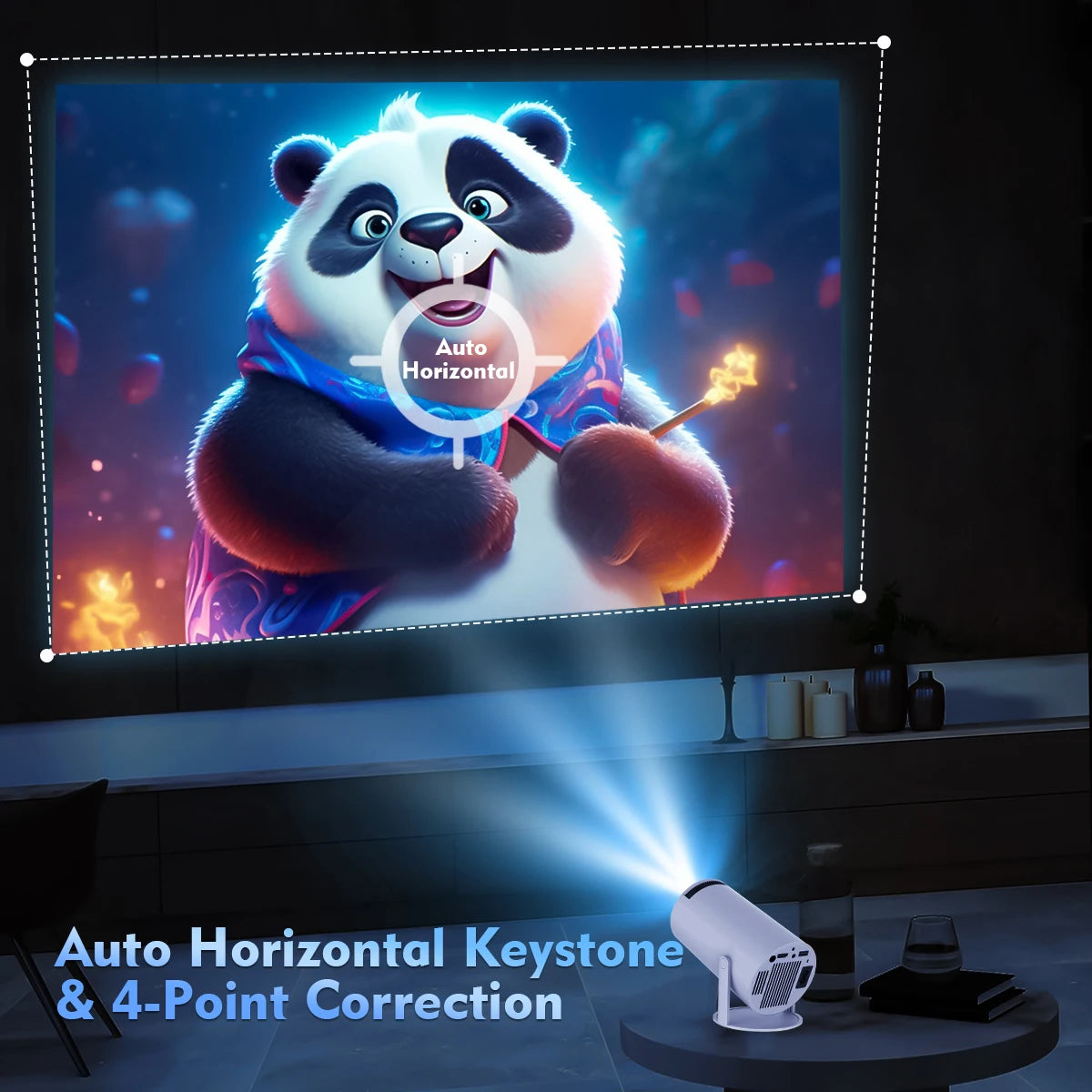 Magcubic HY300 Pro 4K Smart Projector – Android 11, 260 ANSI, Dual WiFi, BT 5.0