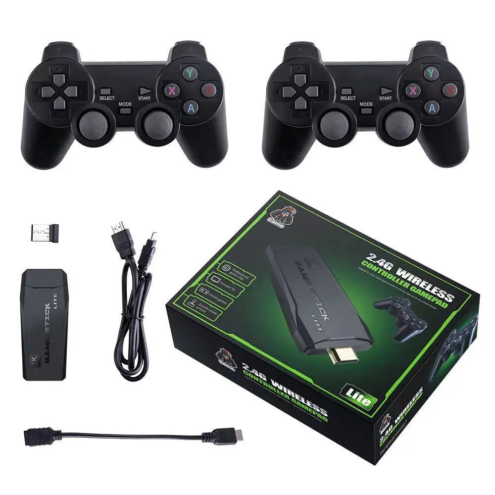 4K Game Console – Experience Over 10,000 Classic Games on One Device!