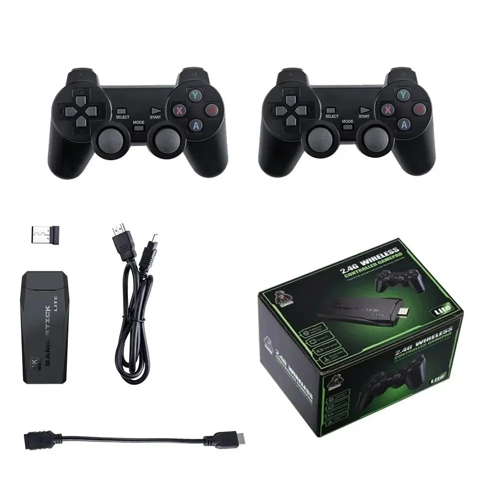 4K Game Console – Experience Over 10,000 Classic Games on One Device!