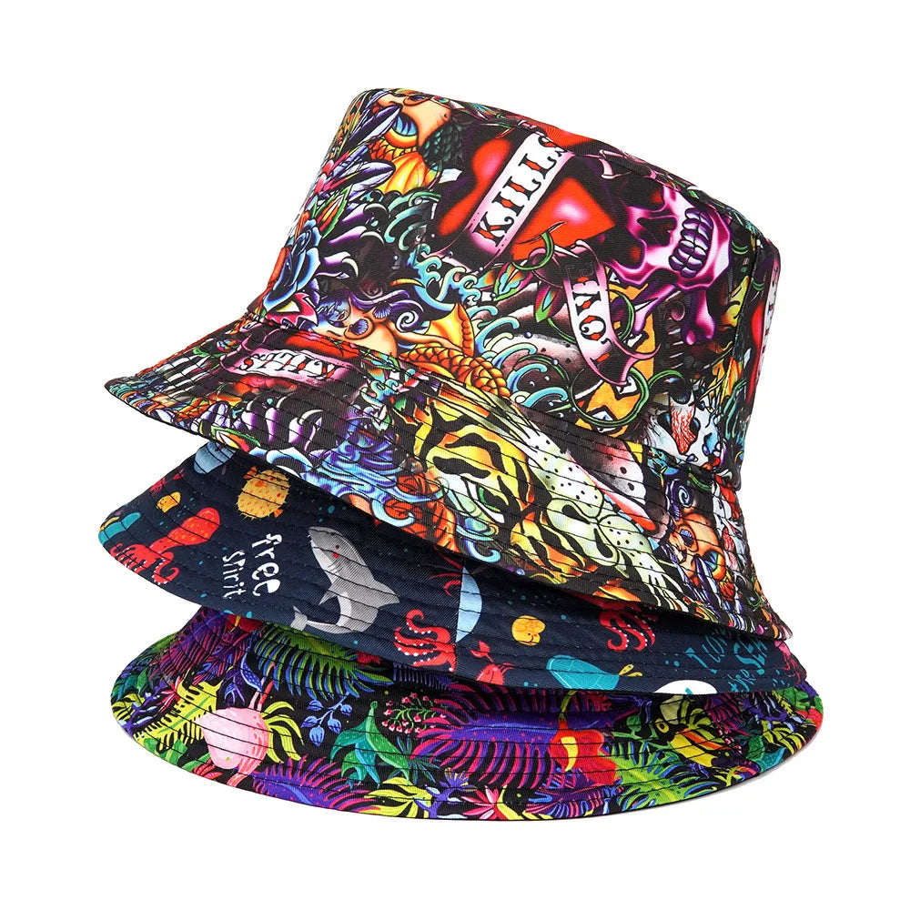 Outfits 2025👕Summer Sun Protection Bucket Hat – Unisex Panama Cap, Hip Hop Style for Men & Women (2025)