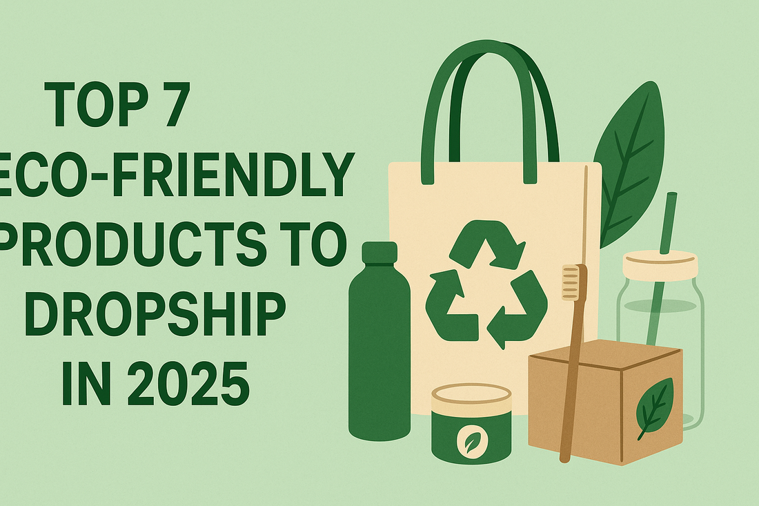 Top 7 Eco-Friendly Products to Dropship in 2025