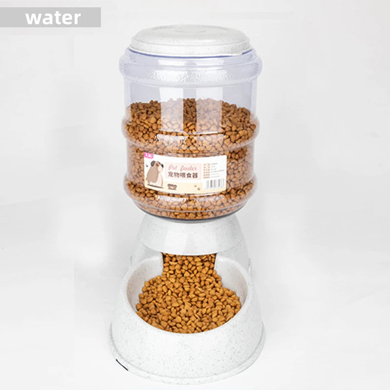 Pet Feeder & Water Dispenser for Small Dogs & Cats – Large Capacity
