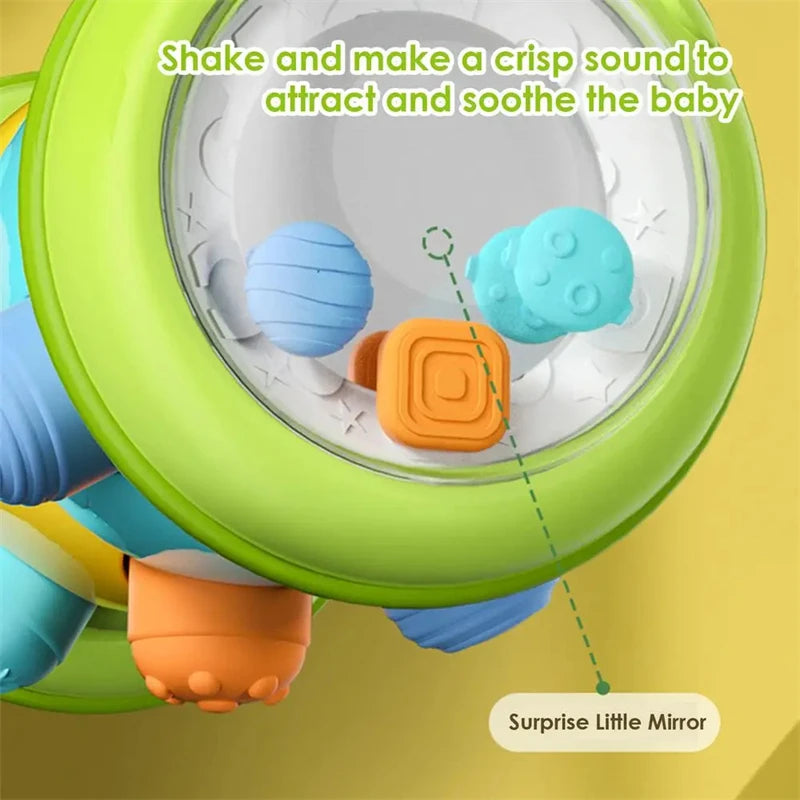 Baby Crawling Roller Toy – Infant Tummy Time Roller, Montessori Sensory Development Toy (0-12 Months)