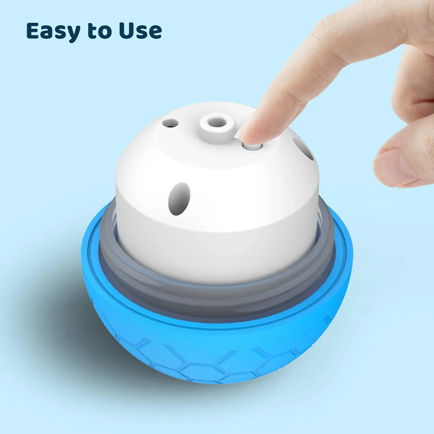USB Smart Rolling Pet Toy Ball with RGB Lights – For Dogs & Cats