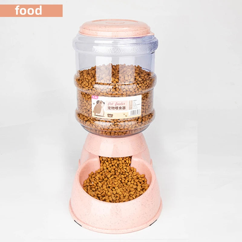 Pet Feeder & Water Dispenser for Small Dogs & Cats – Large Capacity