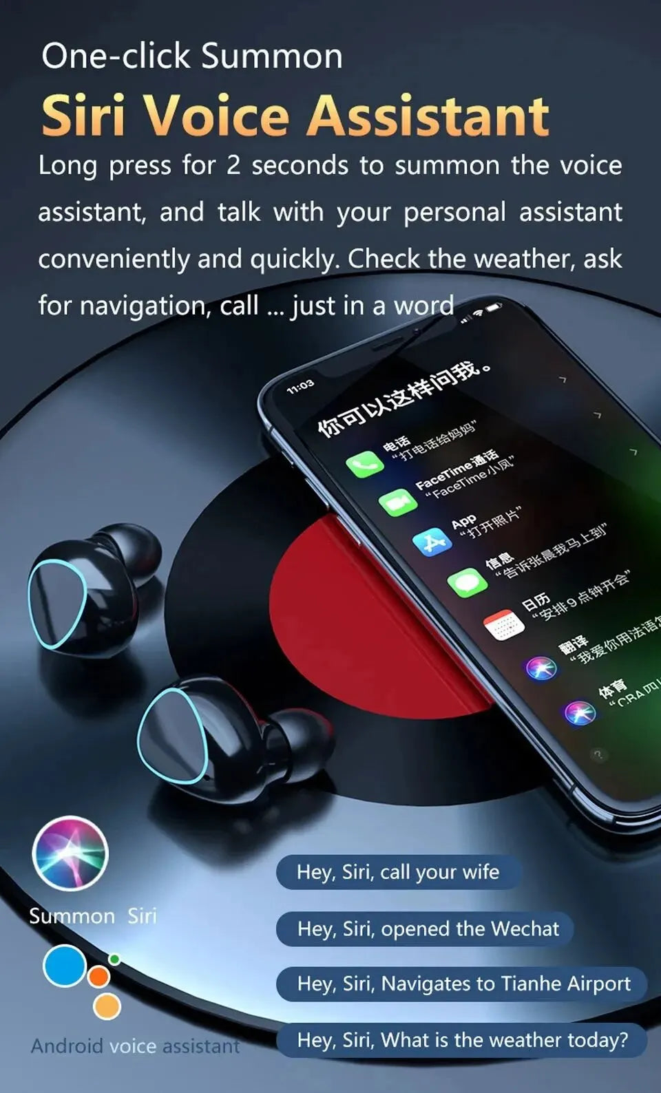 Hot sale 60% today🎁 Ultra-light waterproof wireless headphones