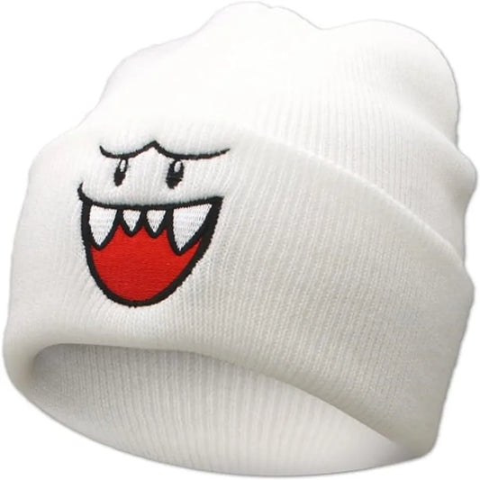Outfits 2025👒Cozy Happy Face Embroidered Knitted Hat – Cute & Warm Winter Beanie for Men & Women (2025)